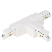 Aurora GB36-3 250V Global T Connector Right Outside Polarity Single Circuit Track White