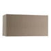 Endon 74417 Cassier 1lt Shade Taupe silk & bright nickel plate 40W E27 or B22 GLS (Required) - westbasedirect.com