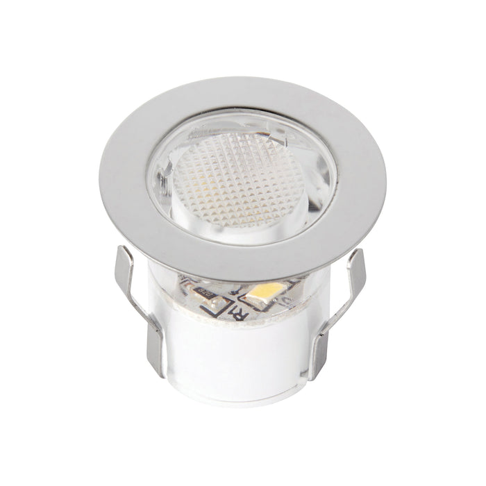 Saxby 75530 Kios 2 IP44 0.45W Polished stainless steel & clear pc 10 x 0.45W LED module (SMD 2835) Daylight White - westbasedirect.com