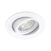 Saxby 76007 Cast tilt 50W Matt white paint 50W GU10 reflector (Required) - westbasedirect.com