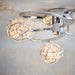 Endon 76285 Talia 3lt Semi flush Chrome plate & clear crystal 3 x 28W G9 clear capsule (Required) - westbasedirect.com