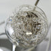 Endon 76349 Auria 6lt Semi flush Chrome plate & clear glass with chrome beaded wire 6 x 3W LED G9 (Required) - westbasedirect.com