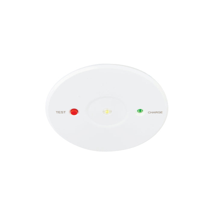 Saxby 76383 Cyclo 2 ENM 1.9W Gloss white pc & aluminium 1.9W LED module (SMD 3030) Daylight White - westbasedirect.com