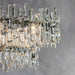 Endon 76436 Maya 12lt Pendant Chrome plate & clear glass 12 x 40W E14 candle (Required) - westbasedirect.com