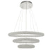 Endon 76484 Neve 1lt Pendant Clear crystal & chrome plate 95W LED (SMD 2835) Warm White - westbasedirect.com