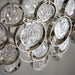 Endon 76508 Marella 6lt Pendant Bright nickel plate & clear glass 6 x 7W LED E14 (Required) - westbasedirect.com