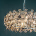 Endon 76509 Marella 4lt Pendant Bright nickel plate & clear glass 4 x 7W LED E14 (Required) - westbasedirect.com