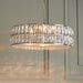 Endon 76513 Verina 5lt Pendant Clear crystal & chrome plate 5 x 5W LED module (DOB) Warm White - westbasedirect.com