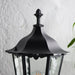 Endon 76546 Burford 1lt Wall Matt black & clear glass 60W E27 GLS (Required) - westbasedirect.com