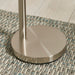 Endon 76567 Jaspa 3lt Floor Satin nickel plate & white glass 3 x 5.5W LED (COB) Warm White - westbasedirect.com