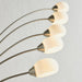 Endon 76568 Jaspa 5lt Floor Satin nickel plate & white glass 5 x 5.5W LED (COB) Warm White - westbasedirect.com