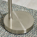 Endon 76568 Jaspa 5lt Floor Satin nickel plate & white glass 5 x 5.5W LED (COB) Warm White - westbasedirect.com