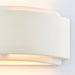 Endon 76570 Gianna 1lt Wall Unglazed ceramic 40W E14 candle (Required) - westbasedirect.com