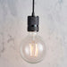 Endon 76586 Urban 1lt Pendant Black chrome plate 60W E27 GLS (Required) - westbasedirect.com