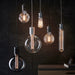 Endon 76586 Urban 1lt Pendant Black chrome plate 60W E27 GLS (Required) - westbasedirect.com