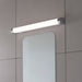 Endon 76656 Moda 1lt Wall White ribbed & chrome effect plastic 15W LED tape module (SMD 2835) Daylight White - westbasedirect.com