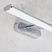 Endon 76657 Moda 1lt Wall Chrome effect & frosted plastic 8W LED tape module (SMD 2835) Daylight White - westbasedirect.com