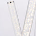 Endon 76771 Glacier 3lt Table Polished stainless steel & clear bubble acrylic 3 x 1.35W LED (SMD 2835) Warm White - westbasedirect.com