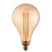 Endon 77084 XL E27 LED Globe 1lt Accessory Amber glass 2.5W LED E27 Warm White - westbasedirect.com