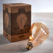 Endon 77085 XL E27 LED Dimple Globe 1lt Accessory Amber glass 2.5W LED E27 Warm White - westbasedirect.com