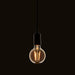 Endon 77109 E27 LED filament globe 1lt Accessory Amber glass 2W LED E27 Warm White - westbasedirect.com