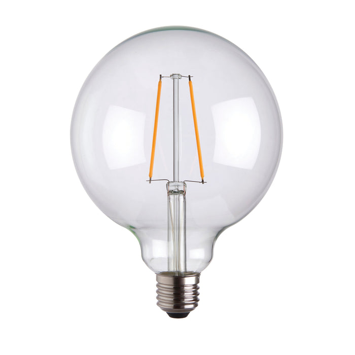 Endon 77110 E27 LED filament globe 1lt Accessory Clear glass 2W LED E27 Warm White - westbasedirect.com