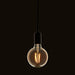 Endon 77111 E27 LED filament globe 1lt Accessory Amber glass 2W LED E27 Warm White - westbasedirect.com