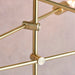 Endon 77114 Rubens 6lt Pendant Satin brass plate 6 x 60W E27 GLS (Required) - westbasedirect.com