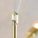 Endon 77114 Rubens 6lt Pendant Satin brass plate 6 x 60W E27 GLS (Required) - westbasedirect.com