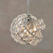 Endon 77566 Talia 5lt Pendant Chrome plate & clear crystal 5 x 28W G9 clear capsule (Required) - westbasedirect.com