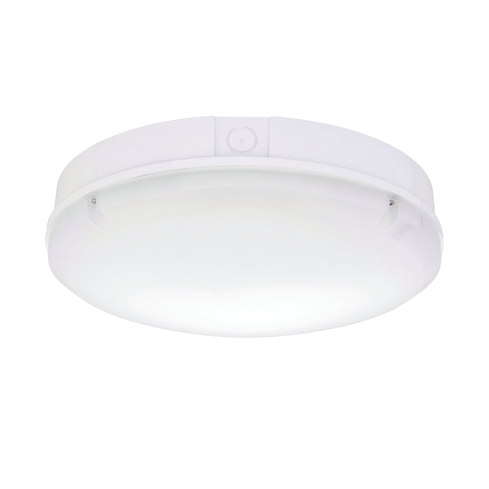 Saxby 77897 Forca CCT IP65 18W Gloss white & opal pc 18W LED module (SMD 2835) CCT - westbasedirect.com