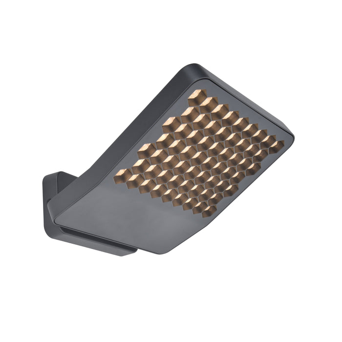 Lutec 7801606118 ATLANTIS 24W IP54 LED Anti Glare Floodlight 3000K - Dark Grey