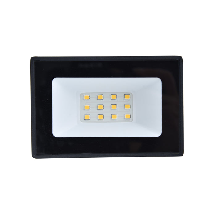 Lutec 7801701012 HALO 10W IP65 LED Floodlight 4000K - Black