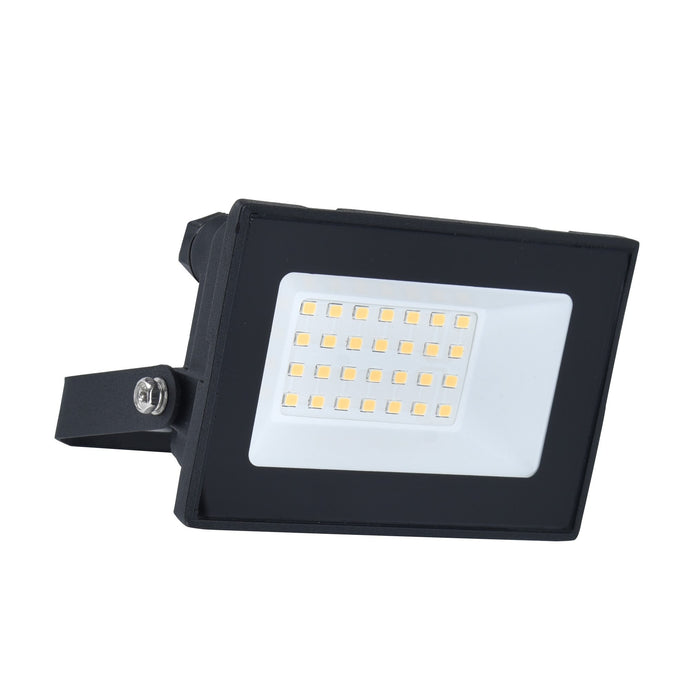 Lutec 7801702012 HALO 20W IP65 LED Floodlight 4000K - Black
