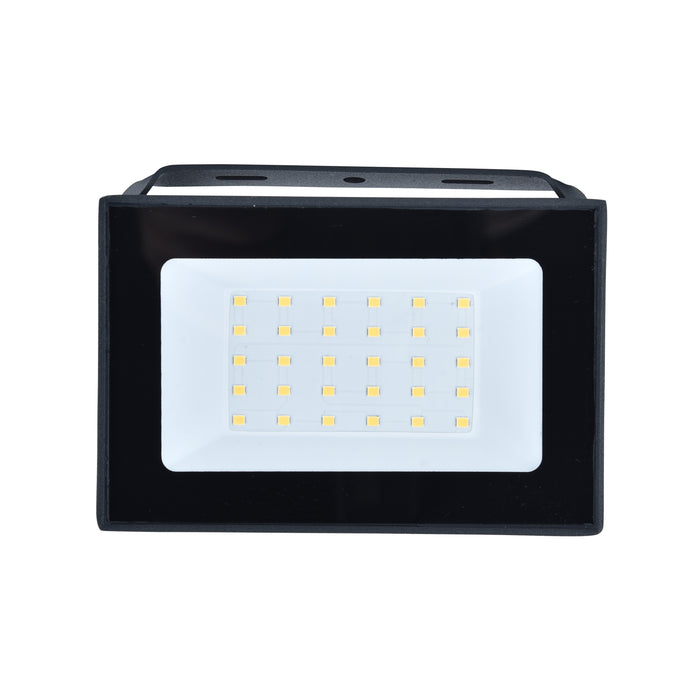 Lutec 7801703012 HALO 30W IP65 LED Floodlight 4000K - Black