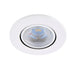 Saxby 78520 ShieldECO 800 Tilt 8.5W Matt white paint & clear acrylic 8.5W LED module (SMD 2835) Warm White - westbasedirect.com