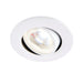 Saxby 78521 ShieldECO 800 Tilt 8.5W Matt white paint & clear acrylic 8.5W LED module (SMD 2835) Cool White - westbasedirect.com