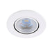 Saxby 78521 ShieldECO 800 Tilt 8.5W Matt white paint & clear acrylic 8.5W LED module (SMD 2835) Cool White - westbasedirect.com