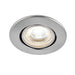 Saxby 78523 ShieldECO 800 Tilt 8.5W Satin nickel effect plate & clear acrylic 8.5W LED module (SMD 2835) Cool White - westbasedirect.com