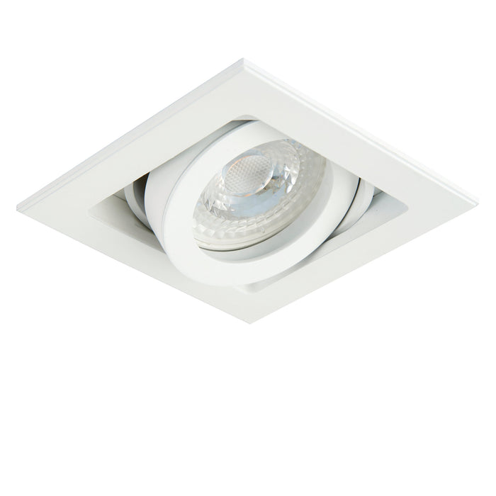 Saxby 78530 Xeno single 50W Matt white paint 50W GU10 reflector (Required) - westbasedirect.com