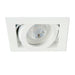 Saxby 78530 Xeno single 50W Matt white paint 50W GU10 reflector (Required) - westbasedirect.com