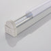 Saxby 78554 Rular 4ft standard 24.5W Opal pc & gloss white paint 24.5W LED module (SMD 2835) Cool White - westbasedirect.com