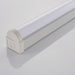 Saxby 78557 Rular 4ft high lumen 42.5W Opal pc & gloss white paint 42.5W LED module (SMD 2835) Cool White - westbasedirect.com