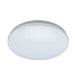 Saxby 78585 Broco flush IP44 16W Gloss white paint & frosted pmma 16W LED module (SMD 2835) Warm White - westbasedirect.com