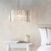 Endon 78699 Hanna 5lt Pendant Clear crystal glass & chrome plate 5 x 3W LED G9 (Required) - westbasedirect.com