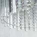 Endon 78699 Hanna 5lt Pendant Clear crystal glass & chrome plate 5 x 3W LED G9 (Required) - westbasedirect.com