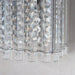 Endon 78700 Hanna 1lt Wall Clear crystal glass & chrome plate 3W LED G9 (Required) - westbasedirect.com