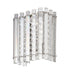 Endon 78700 Hanna 1lt Wall Clear crystal glass & chrome plate 3W LED G9 (Required) - westbasedirect.com