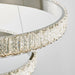 Endon 78701 Celeste 2lt Pendant Chrome plate & clear crystal 2 x 22.5W LED (SMD 2835) Cool White - westbasedirect.com