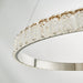 Endon 78702 Celeste 1lt Pendant Chrome plate & clear crystal 28.5W LED (SMD 2835) Cool White - westbasedirect.com